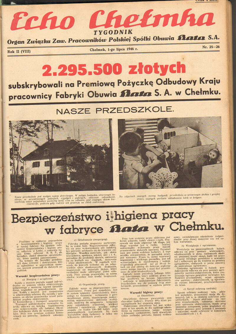 echo chelmka 25 26 1946 1