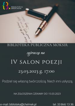 IV Salon Poezji