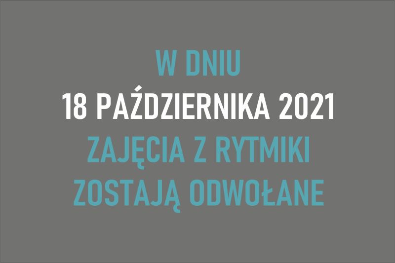 rytmika odwolana 10 21