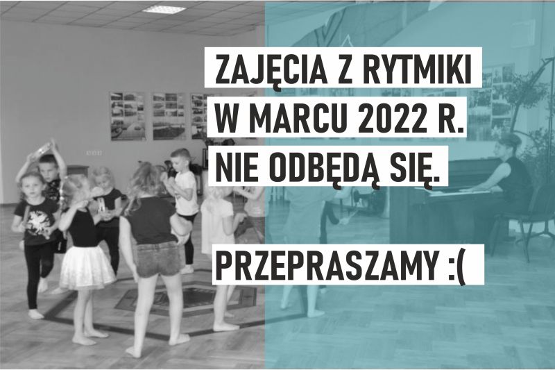 dzieci tańczące na zajęciach z rytmiki