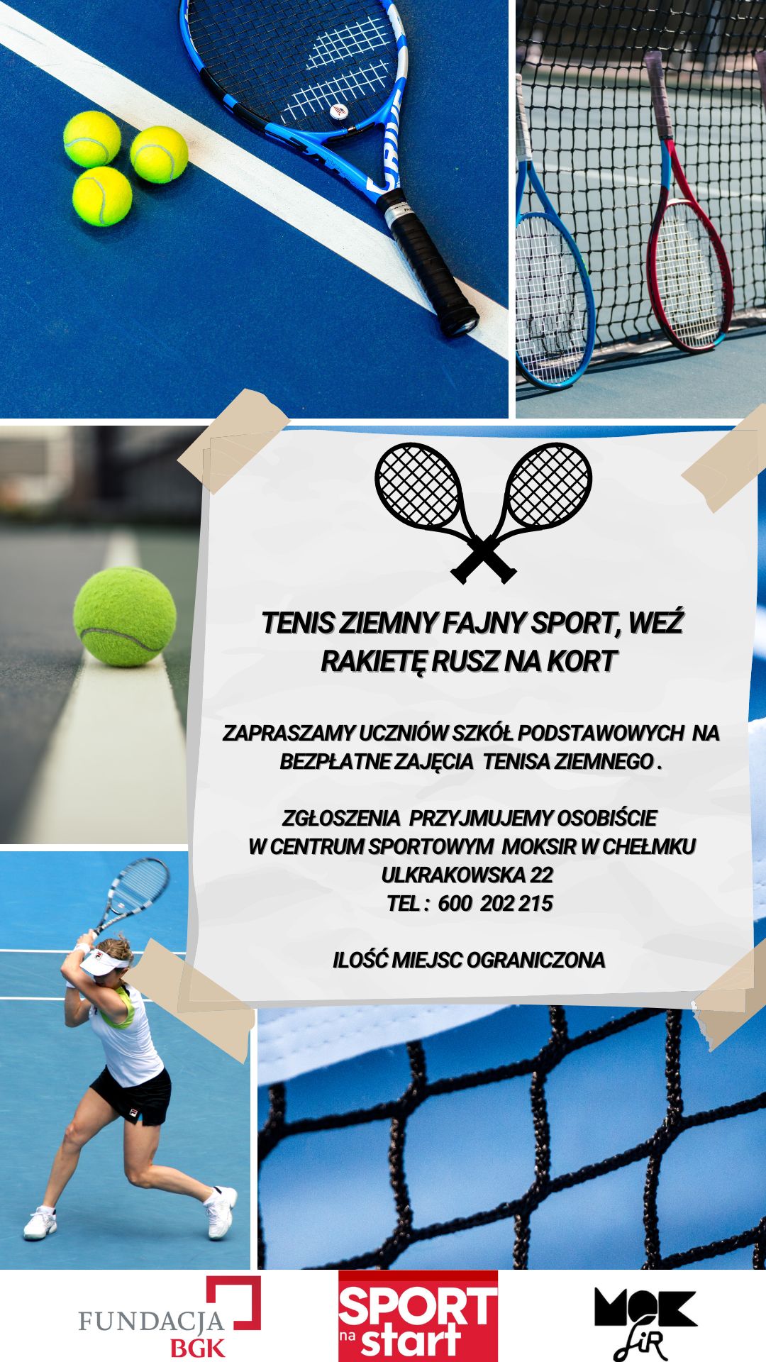 Plakat Sport na start