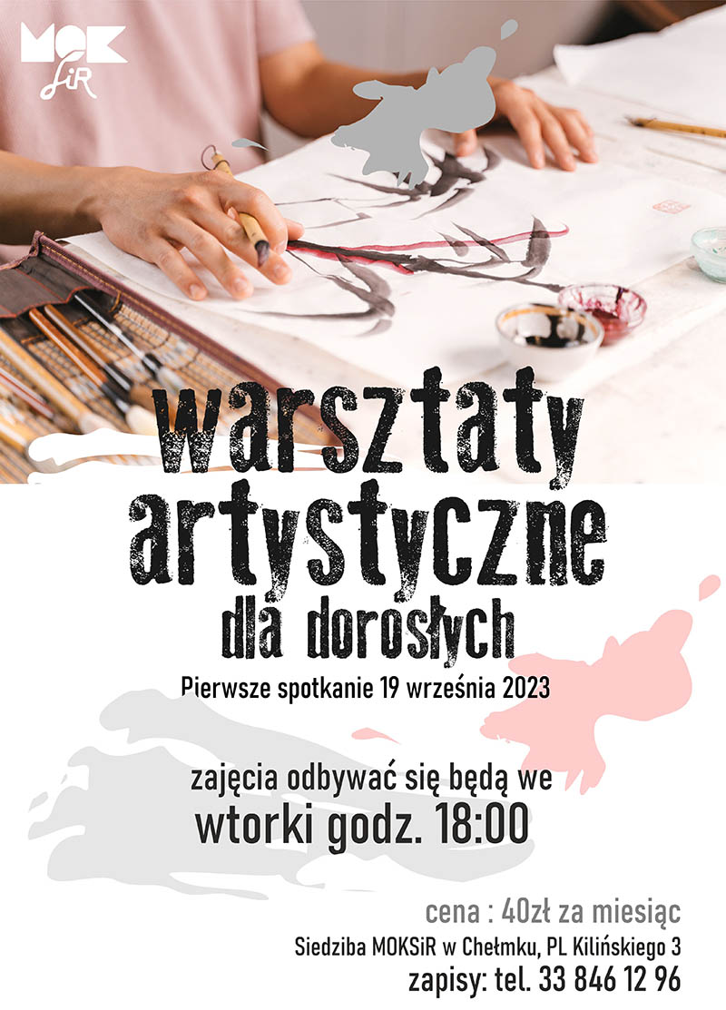 artystyczne male plakat