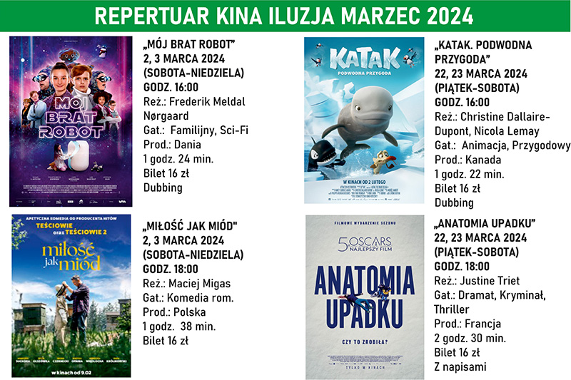 Repertuar Kina iluzja marzec 2024 baner maly