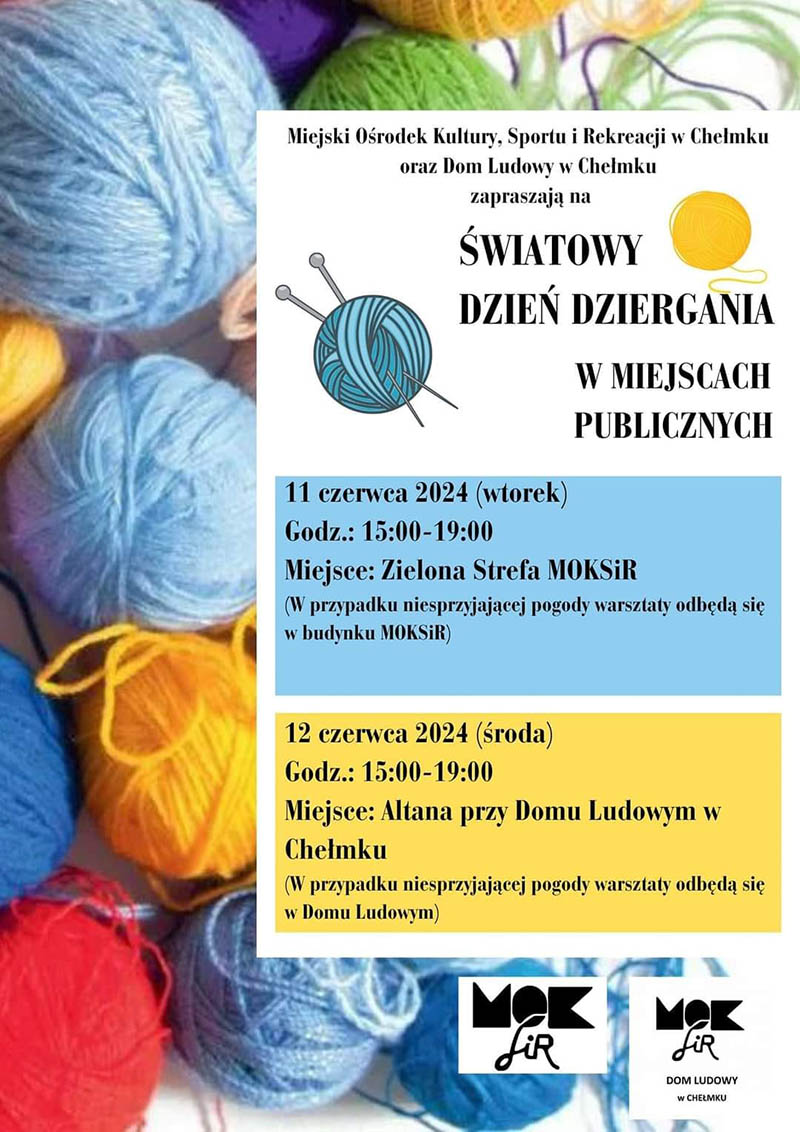 dzierganie plakat maly