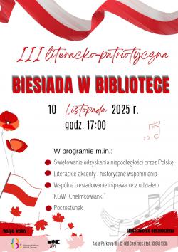 III literacko-patriotyczna Biesiada w Bibliotece
