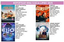 Repertuar Kina ILUZJA LIPIEC 2025
