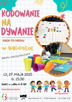 Kodowanie na dywanie w maju